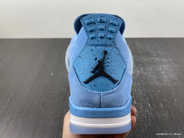 Cheap UNC Jordan Retro 4 HO12MNJDLS247 (PE) 0713